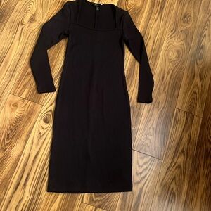 Banana Republic Black Long Sleeve Stretch Dress women’s size - Petite XS